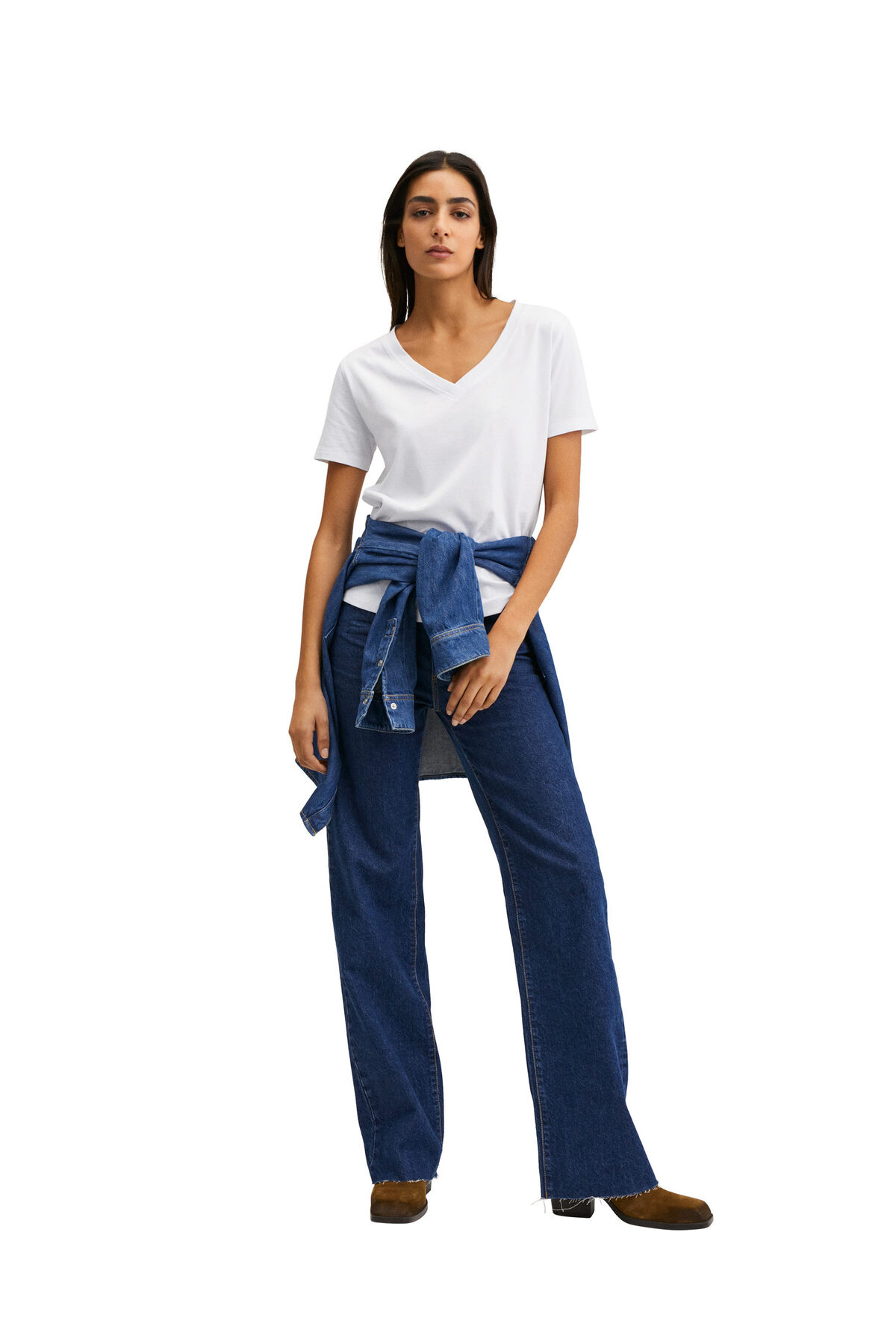 تیشرت مردانه سفید منگو | 37000007 اورجینال - تصویر 9