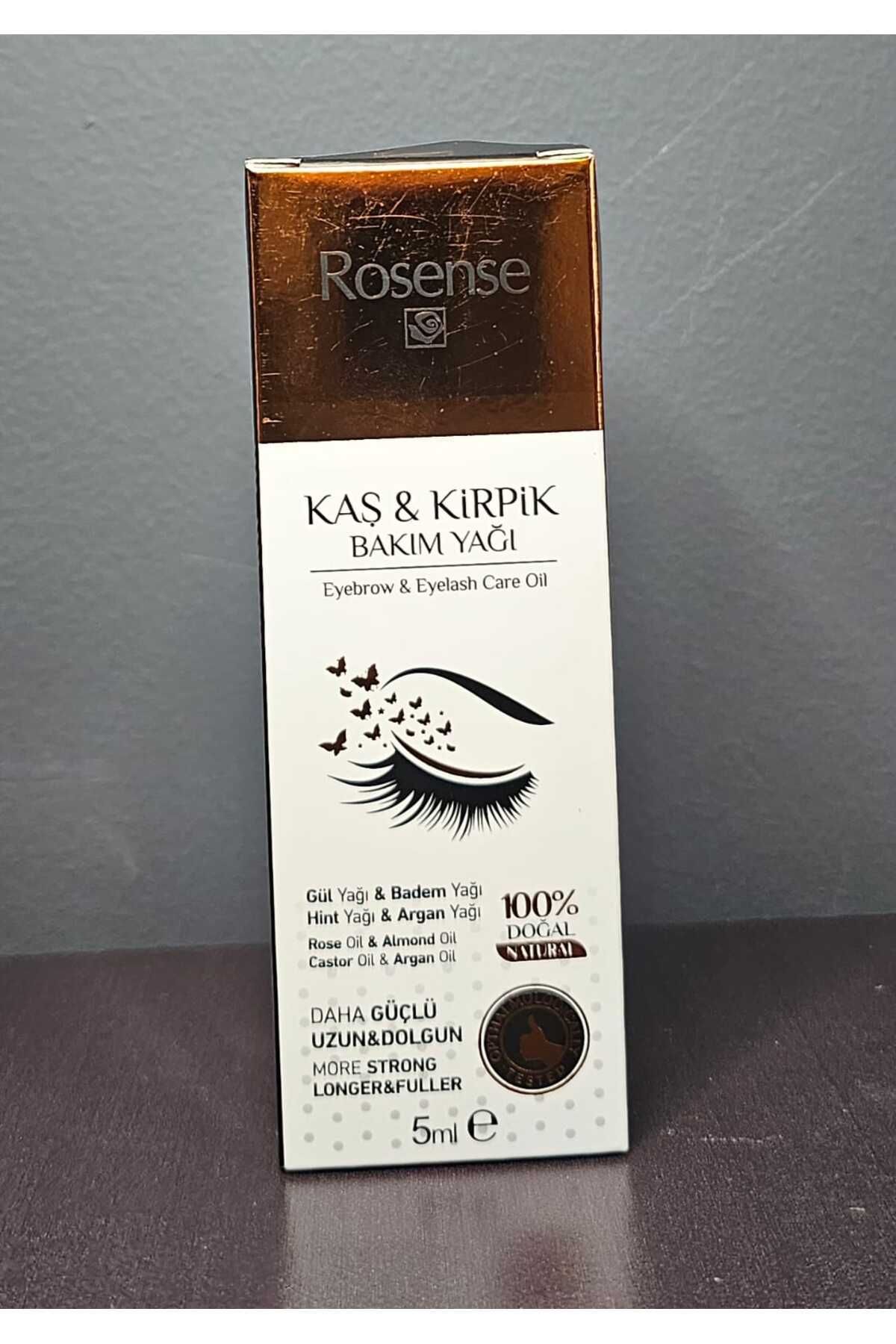 روغن مراقبت از ابرو و مژه قوی تر و طولانی تر روغن مراقبت از ابرو و مژه 5 میلی لیتر Rosense