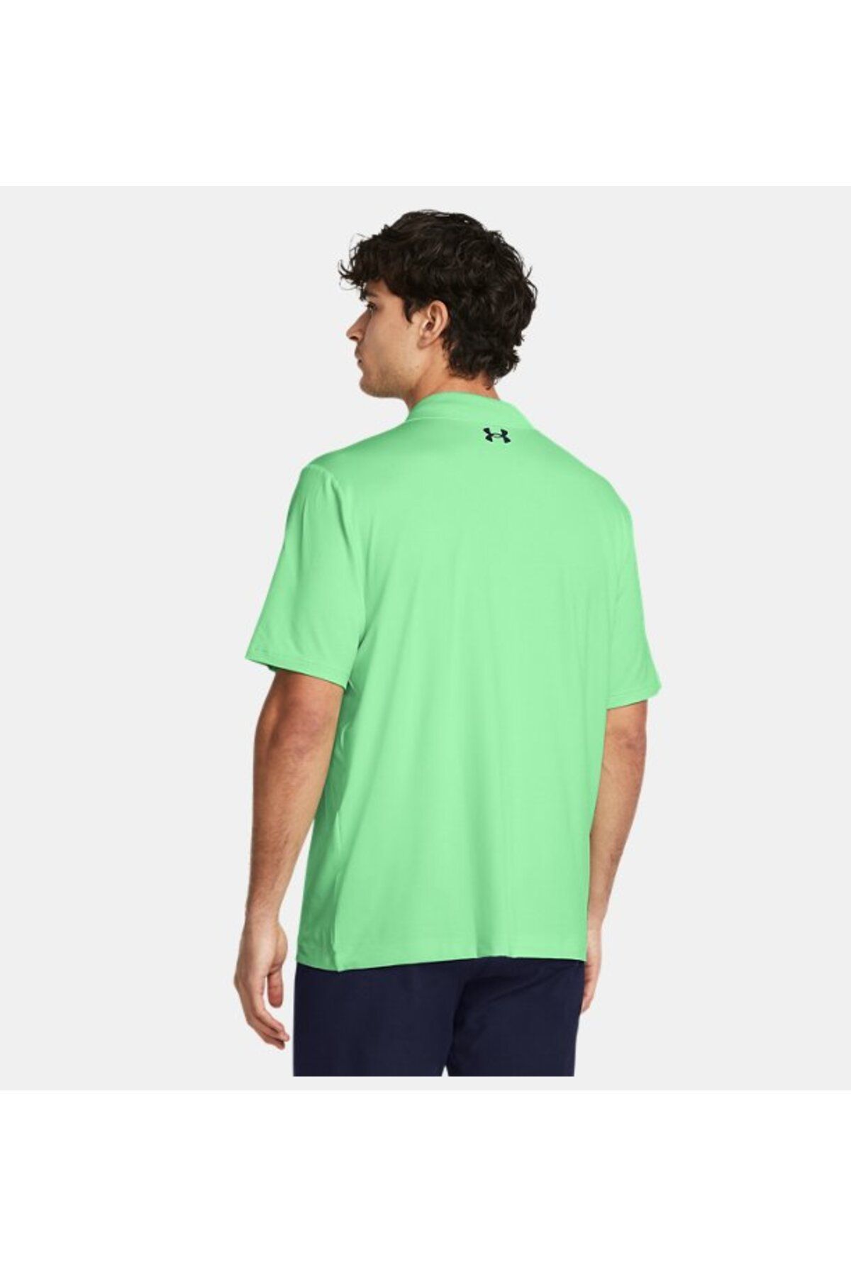 تی شرت ورزشی سبز مردانه عملکرد UA 3.0 Polo 1377374 350 Under Armour