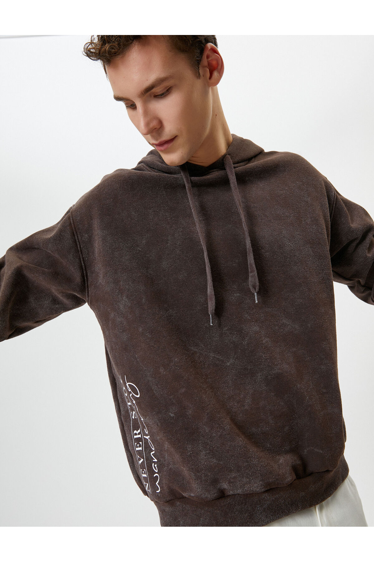 شعار هودی قابل شستشو چاپ راحت برش