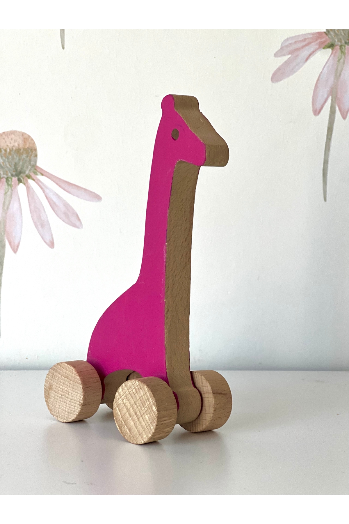 Renkli bebek montesori oyuncak zürafa