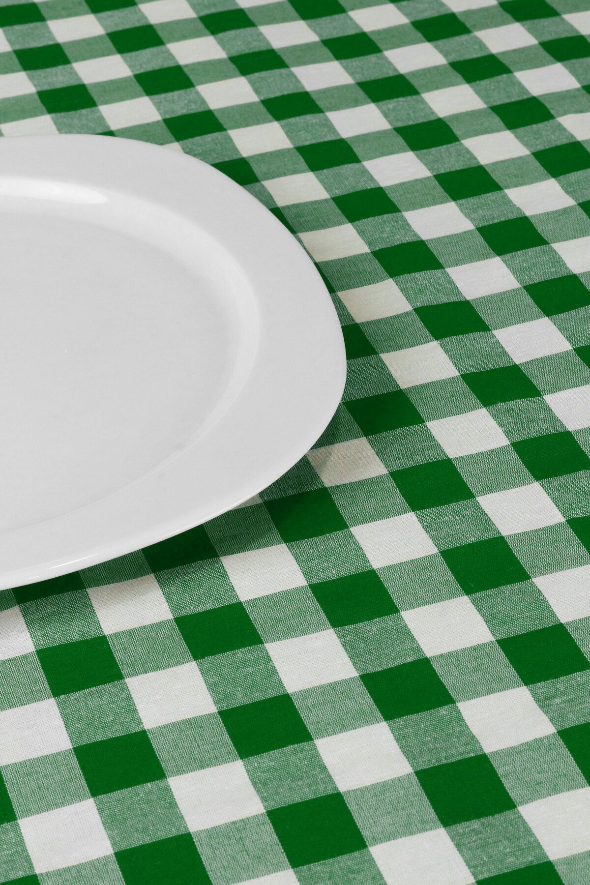 Soft Kare-Green Large Plaid Checkered Picnic Blanket with Size Options 4