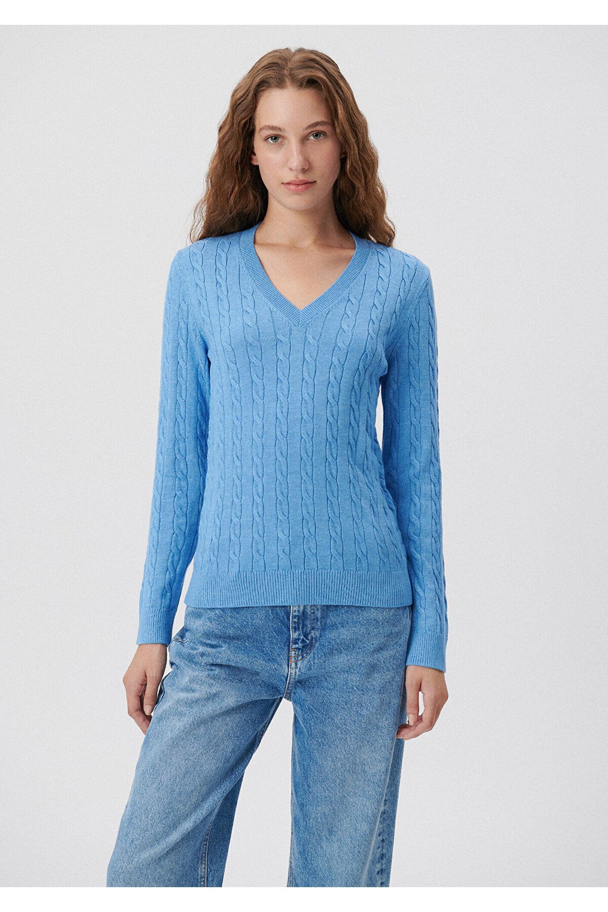 Tight v neck clearance sweater