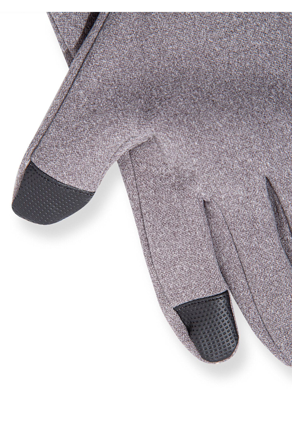 Gray winter gloves hotsell