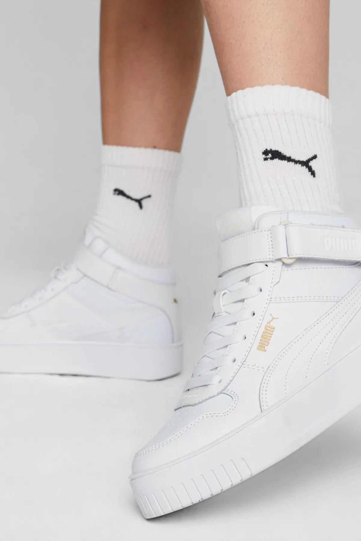 اسنیکر مردانه و زنانه CARINA LAYUP SL JR یونیسکس سفید ورزشی FOOTKA 370486 02 Puma