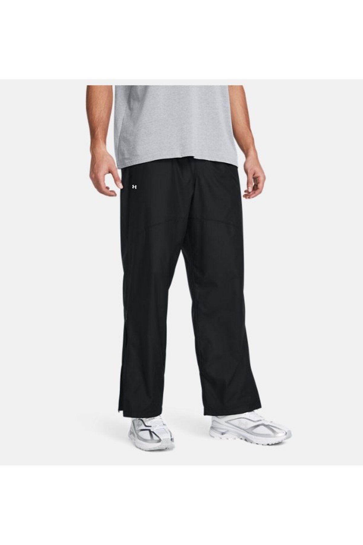 شلوار گرمکن ورزشی مشکی مردانه بافته شده اورجینال Under Armour