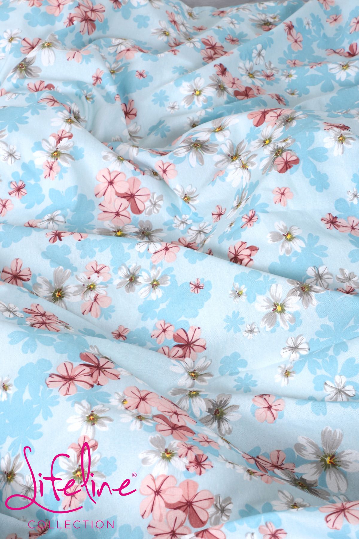 Life Line-Double Duvet Cover Set Cotton 4