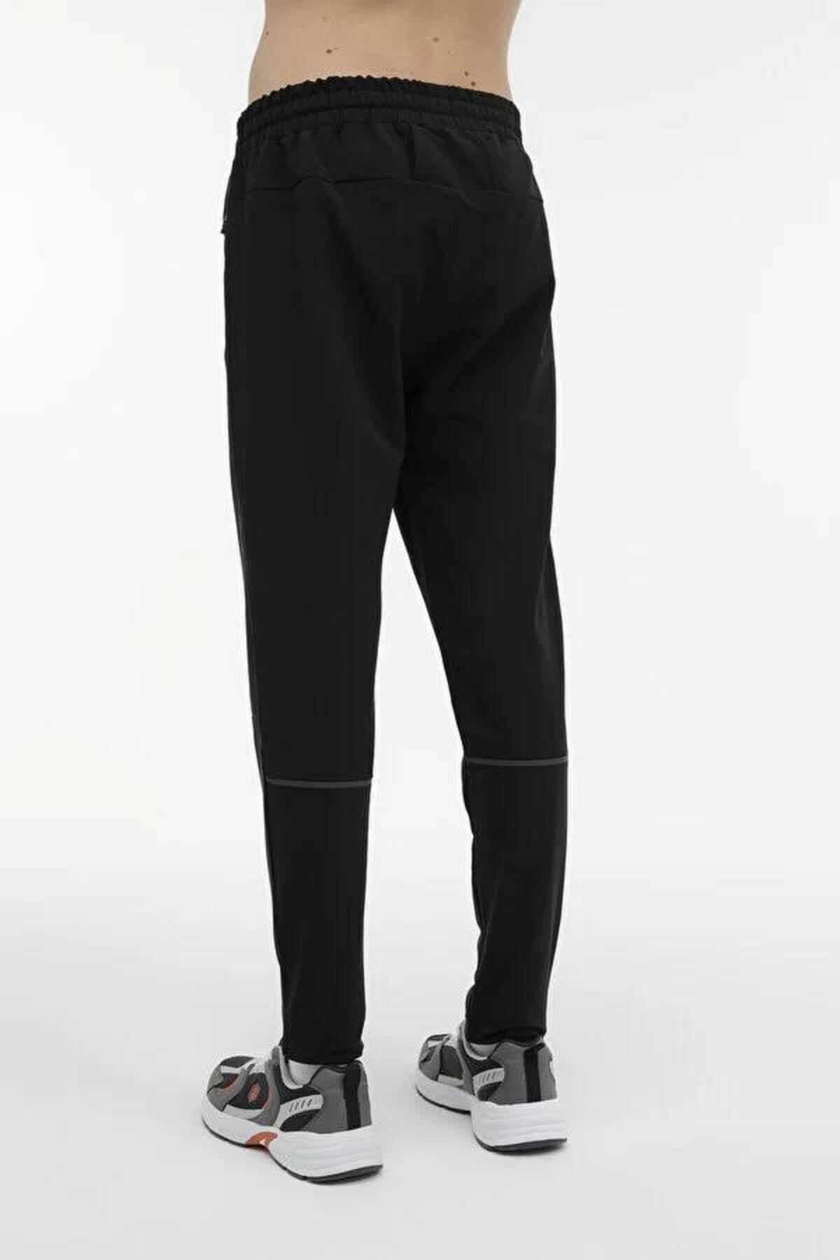 شلوار گرمکن مردانه مشکی لامبرجک | 101440999 اورجینال - تصویر 4