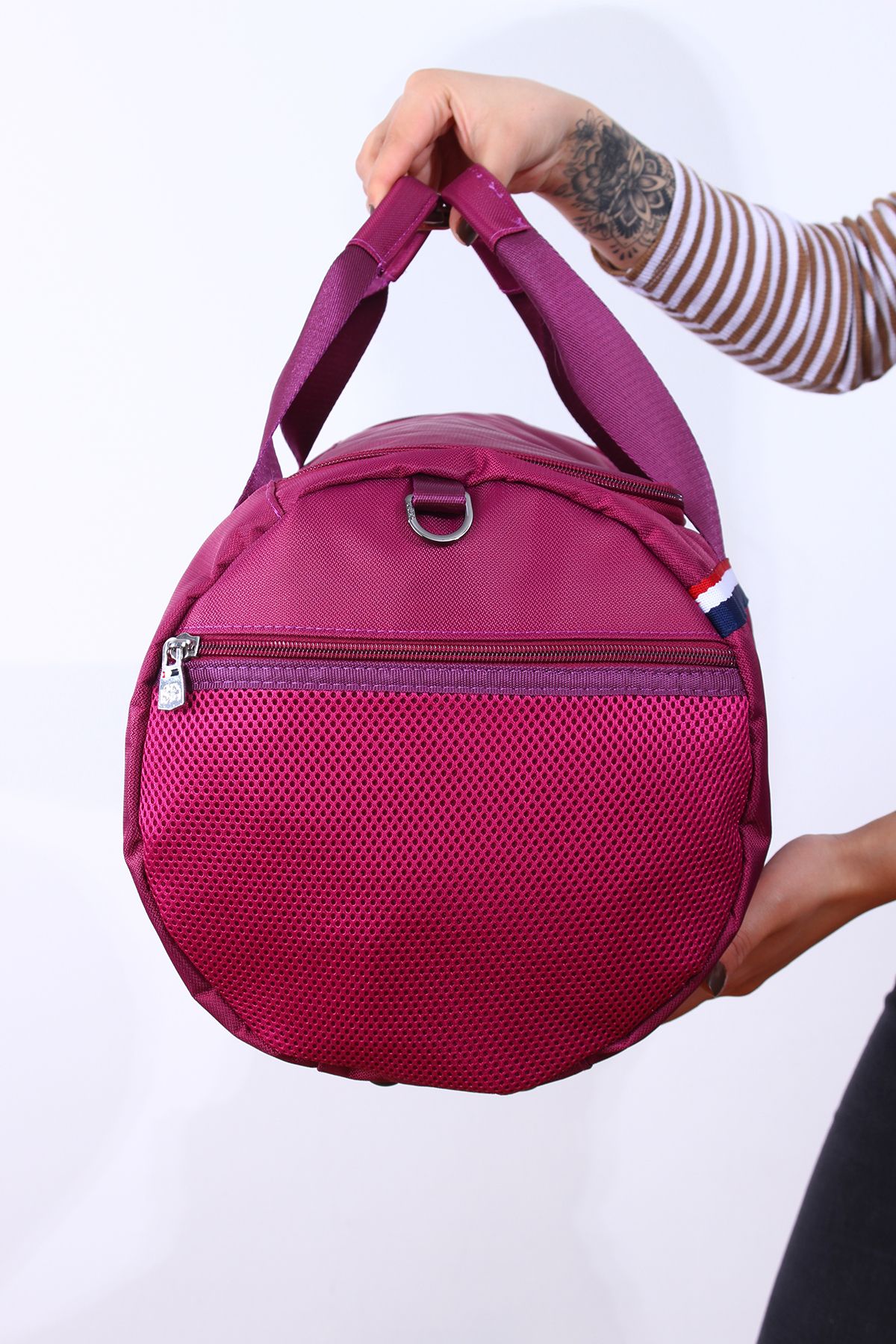 چمدان و ساک بنفش مردانه زنانه پایه. Polo Assn 23802 03 Travel ورزشی and Fitness Bag Husic U.S. Polo Assn.