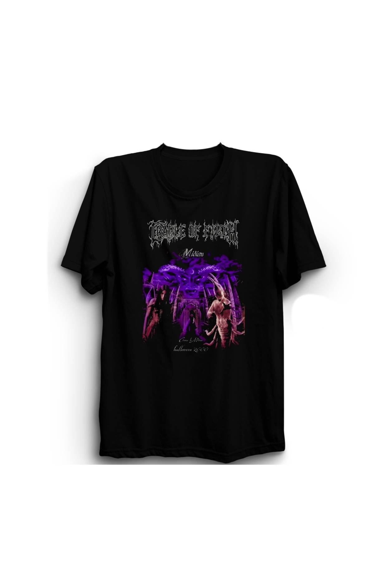 Cradle of Filth, Midian, Rock Metal Band T-Shirt