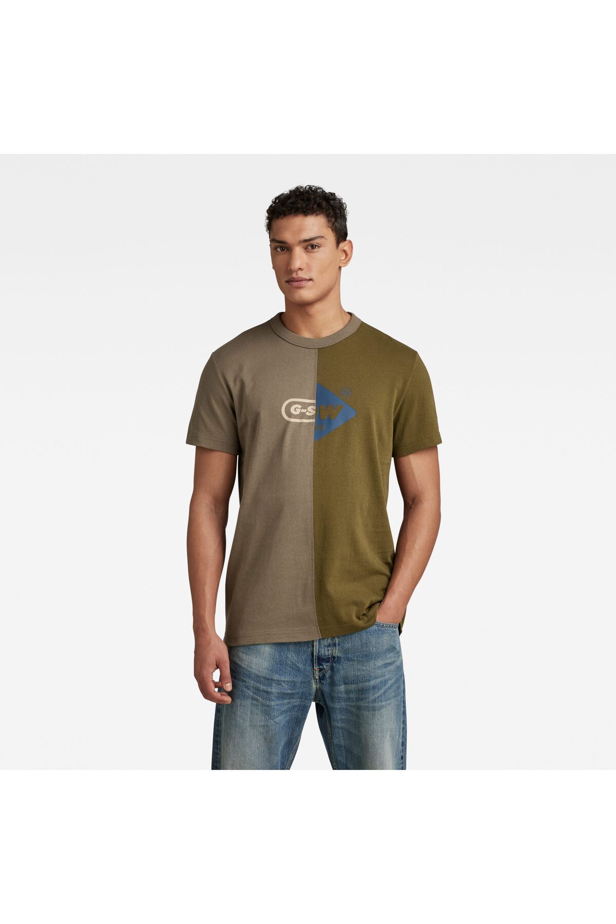 G STAR RAW T Shirt Green Trendyol