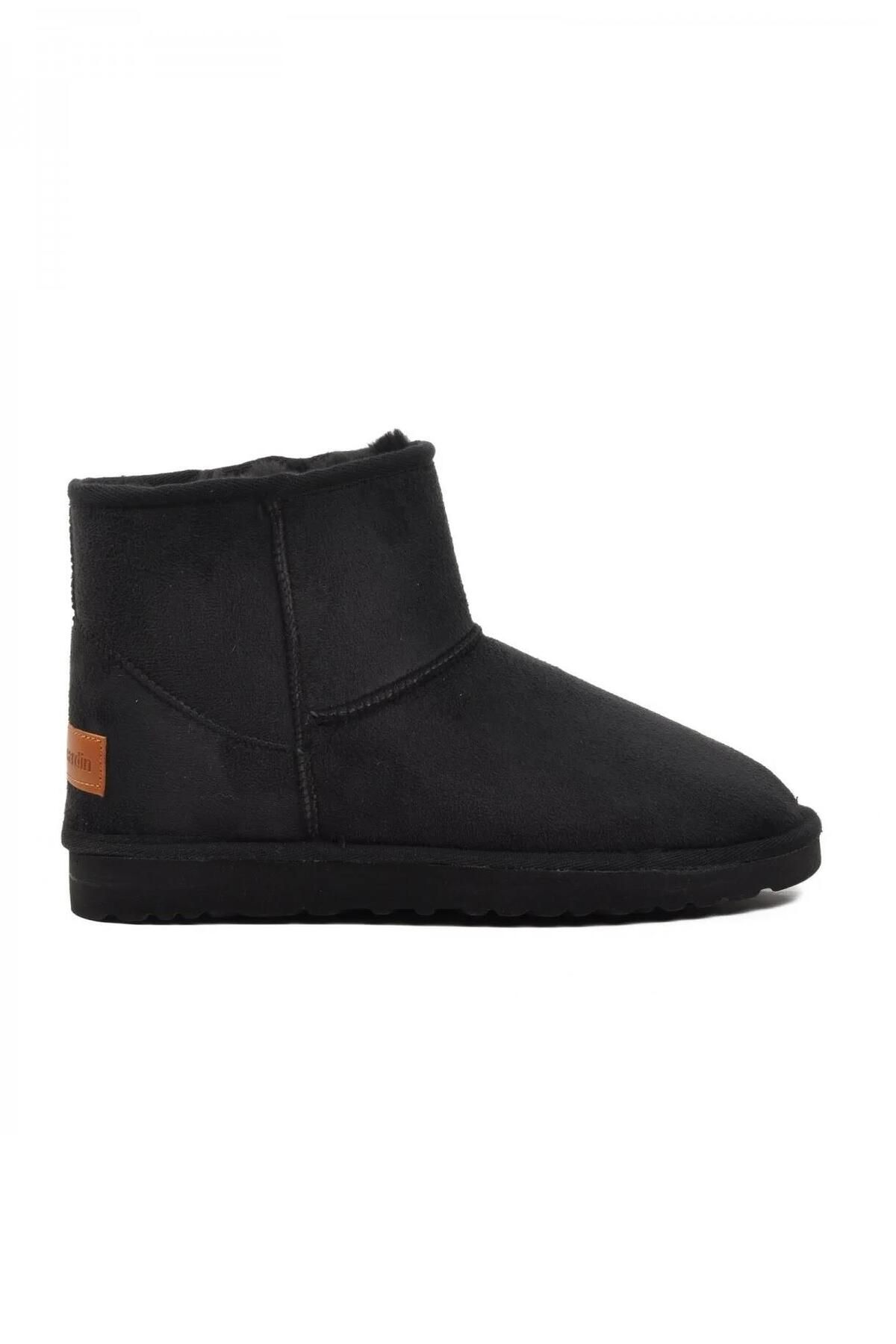 Pierre Cardin Pc-52127 Ghete De Damă Cu Blană Neagră Femeie - 37