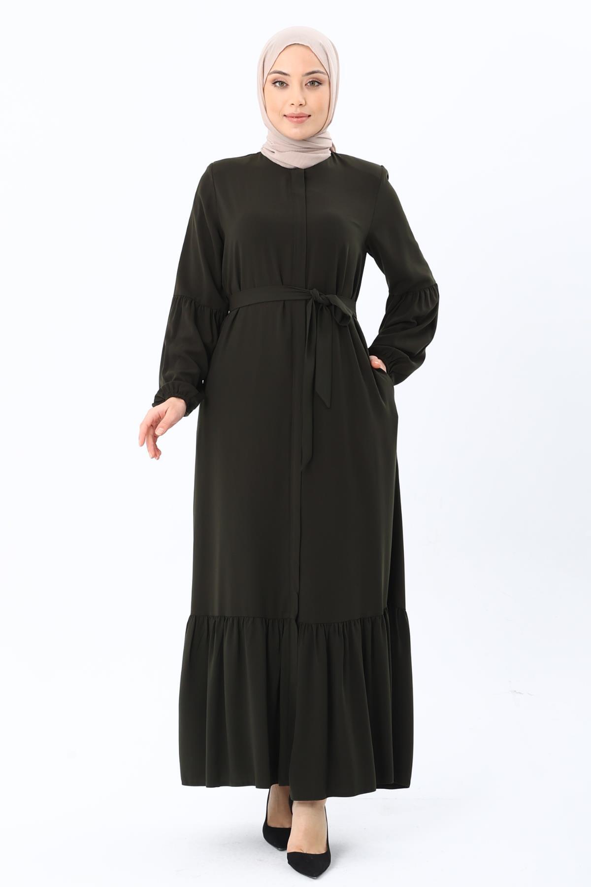 Tulip Abaya Khaki