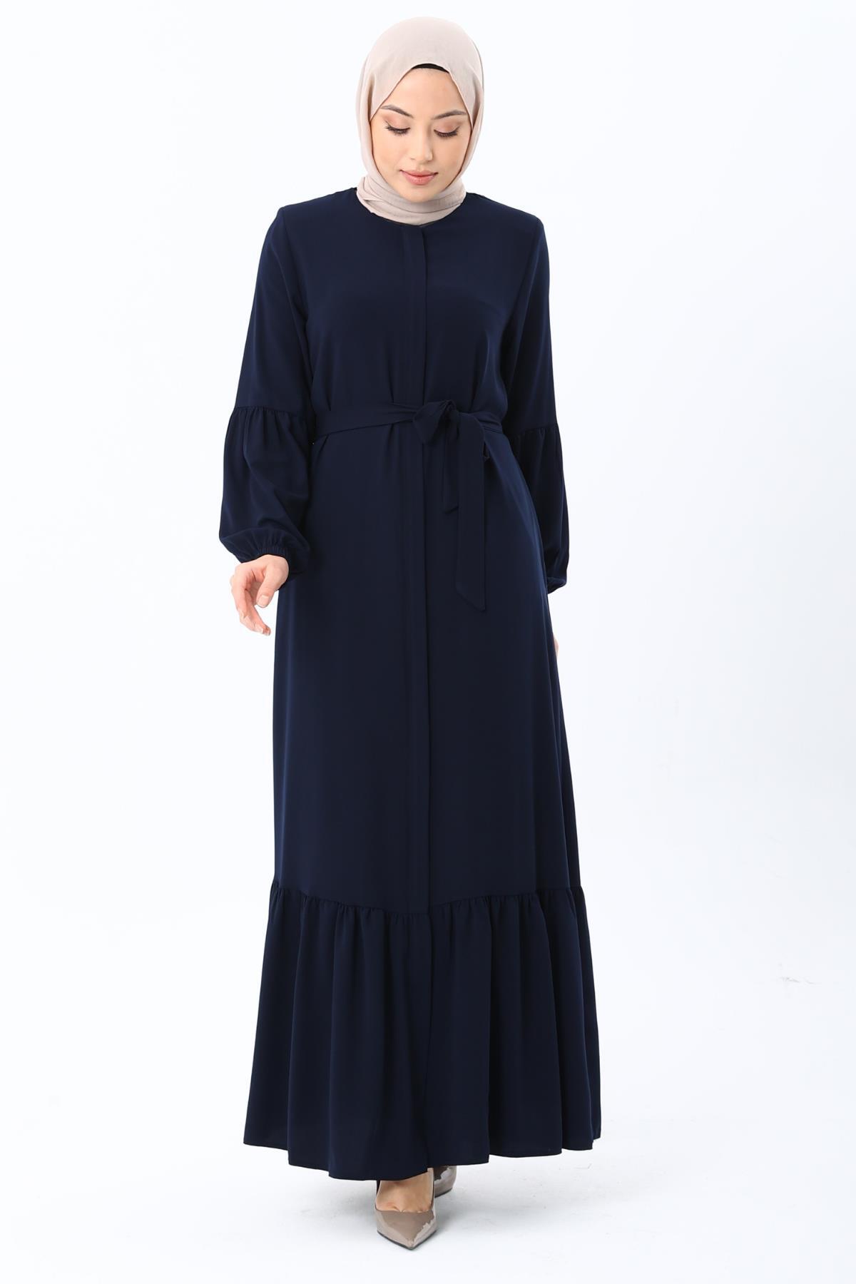 Tulip Abaya Navy