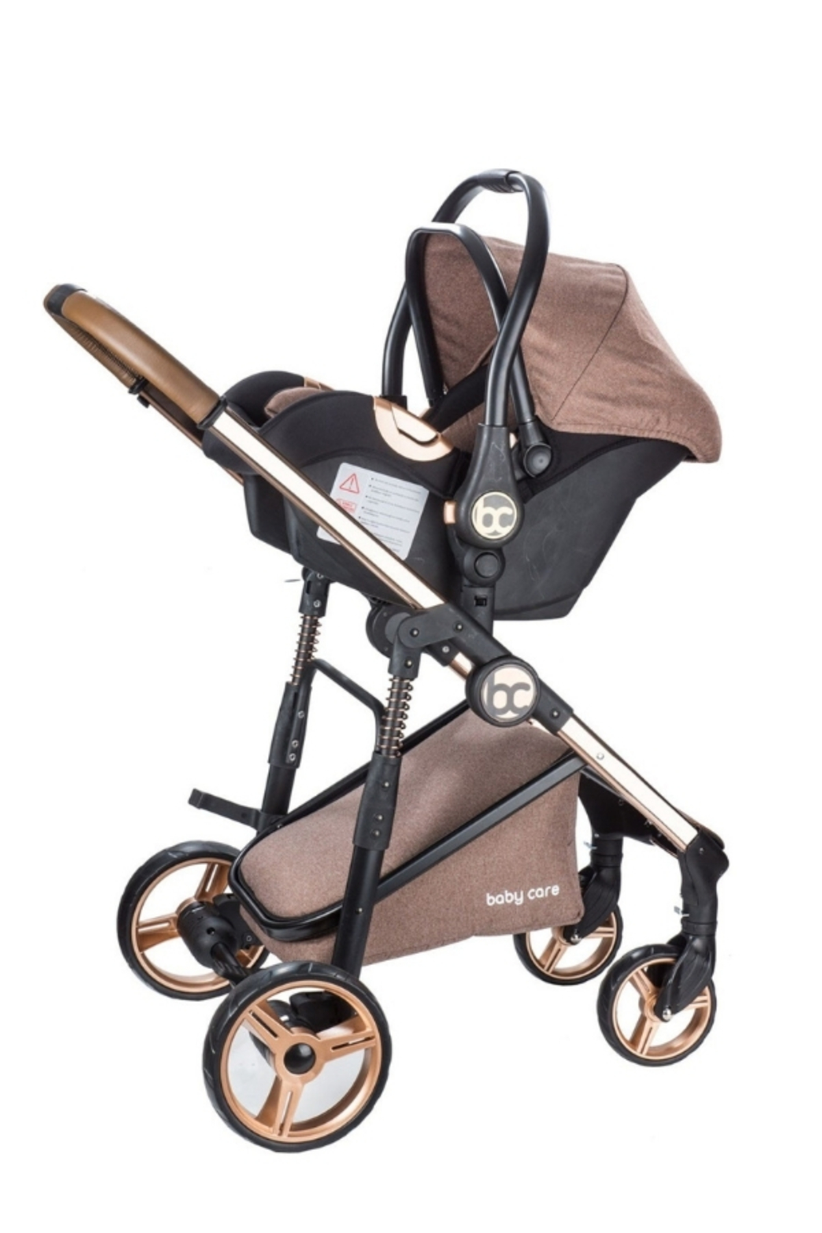 BC 440 COLORADO CHROME Travel Bebek Arabası Kışlık Ayak Örtülü 4