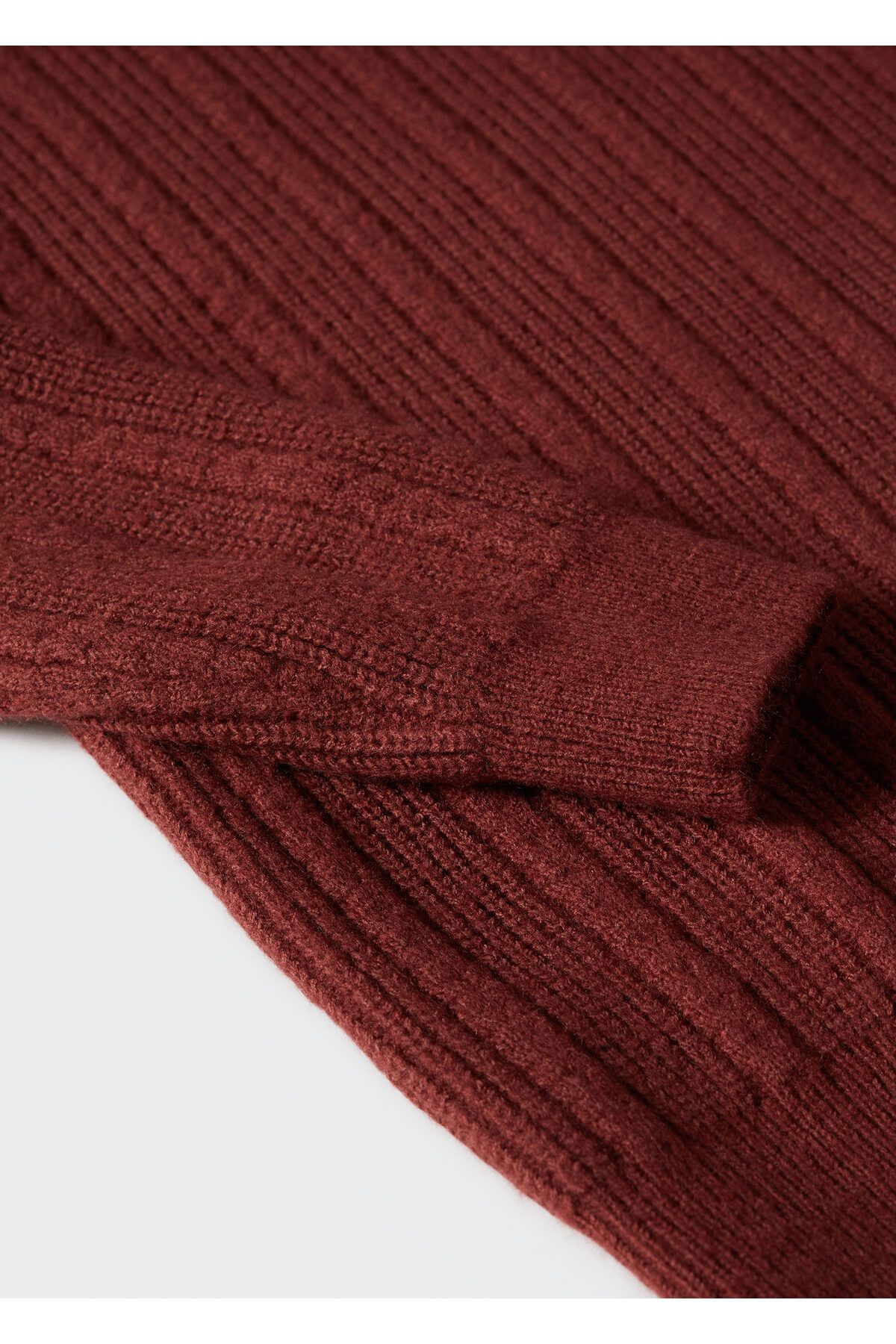 MANGO Man-Claret Red pánsky sveter pre dospelých37007715 8