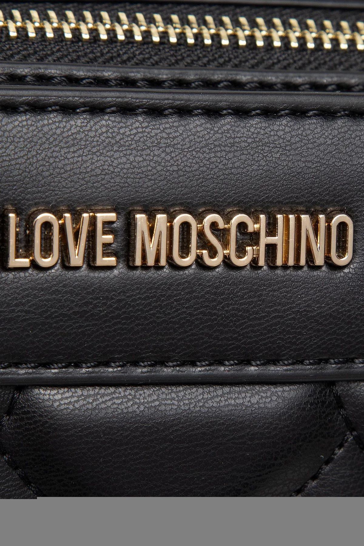 Love Moschino-Geantă cu curea cu lanț cu sigla mărcii Geantă damă S Jc4251pp0ckg0000 4