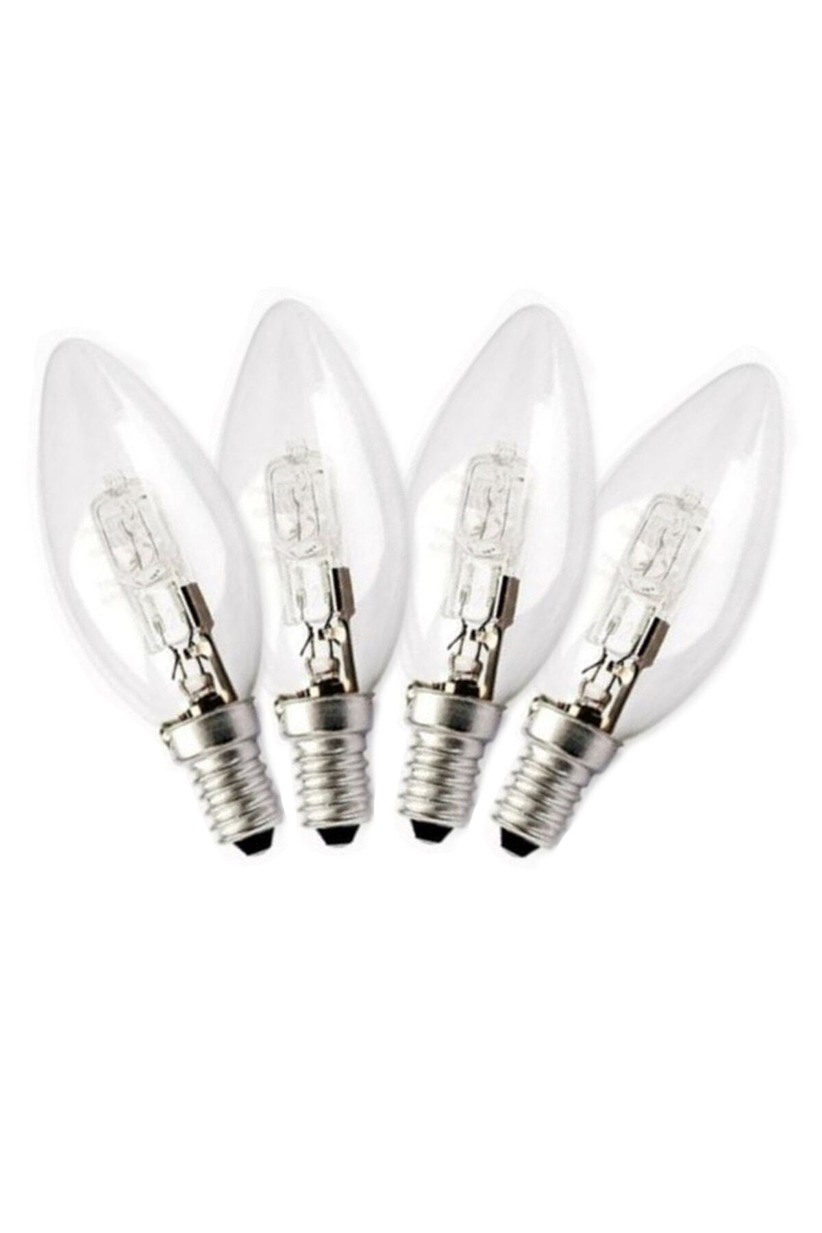 Mikasso 20 Watt Avize Mum Abajur Lambader Ampulü (4'lü) Dimmer Uyumlu