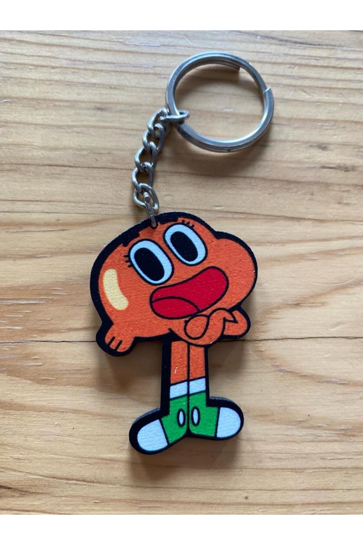 icase-Gumball Darwin Figure Keychain Double Sided Set of 2 3