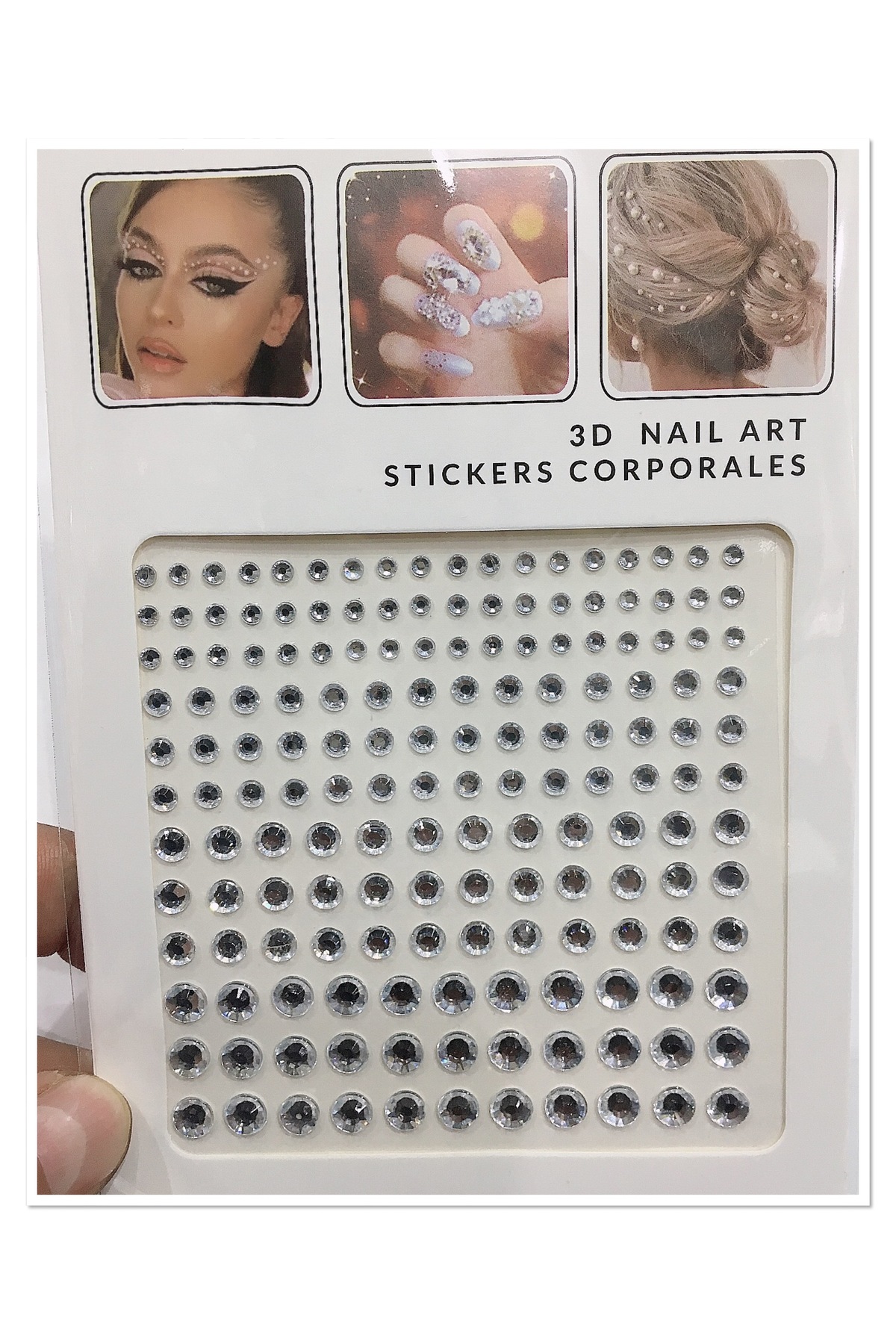 Body And Face Sticker Makeup Stone Sticky Face Crystal Face Stones,Self Adhesive