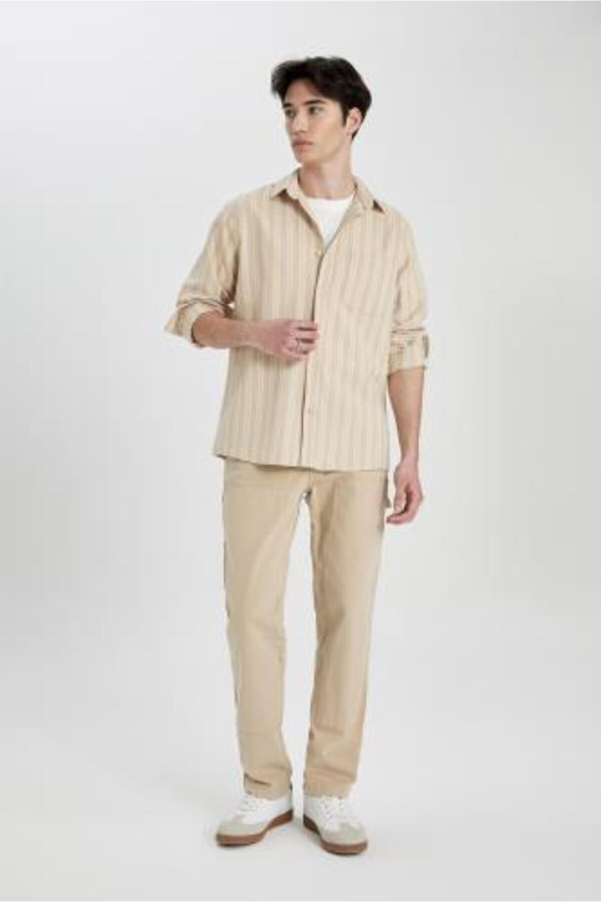 پیراهن مردانه دفاکتو | B2902AX24SP Defacto - Image 2