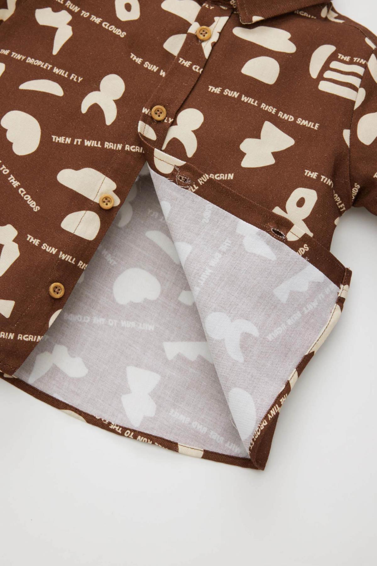 پیراهن پسرانه دفاکتو | B8052A524SP Defacto - Image 3