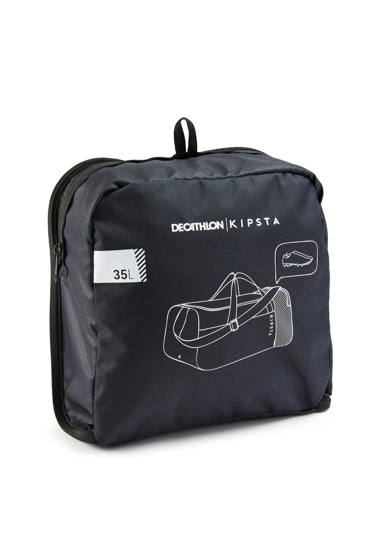 ساک ورزشی Decathlon دکاتلون چند محفظه تاشو با دوام 35 لیتر 49 X 26 X 25 سانتی‌متر اورجینال - تصویر 3