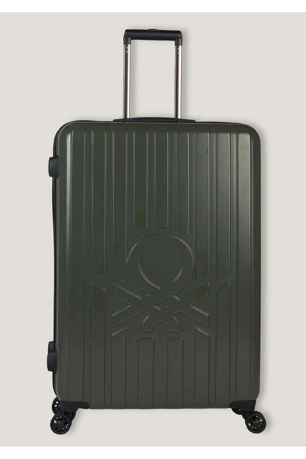 یونایتد کالرز آو بنتون چمدان هاردکور سایز بزرگ خاکی یونیسکس