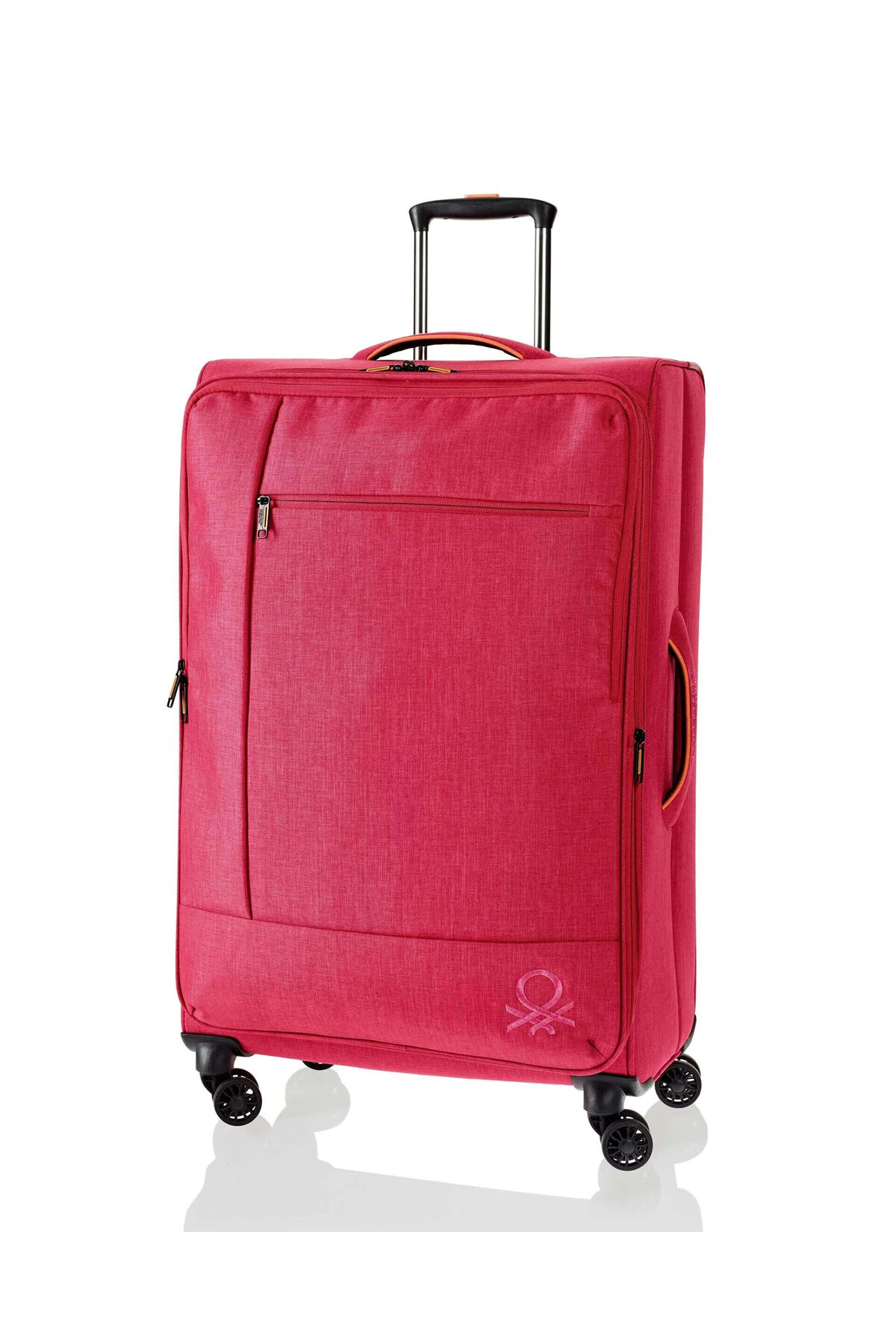 یونایتد کالرز آو بنتون چمدان نیمه سفت قرمز سایز بزرگ یونیسکس