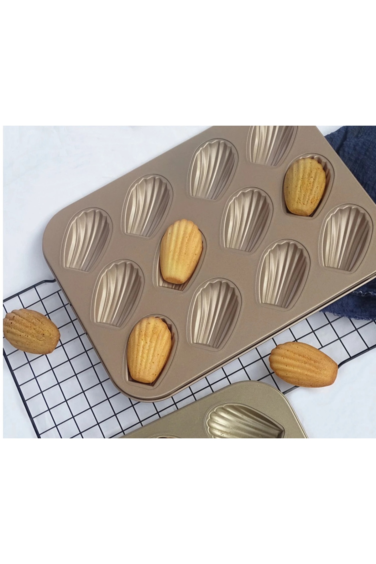 Siliko World Teflon Madeleine Kalıbı 12 li Fiyatı, Yorumları Trendyol