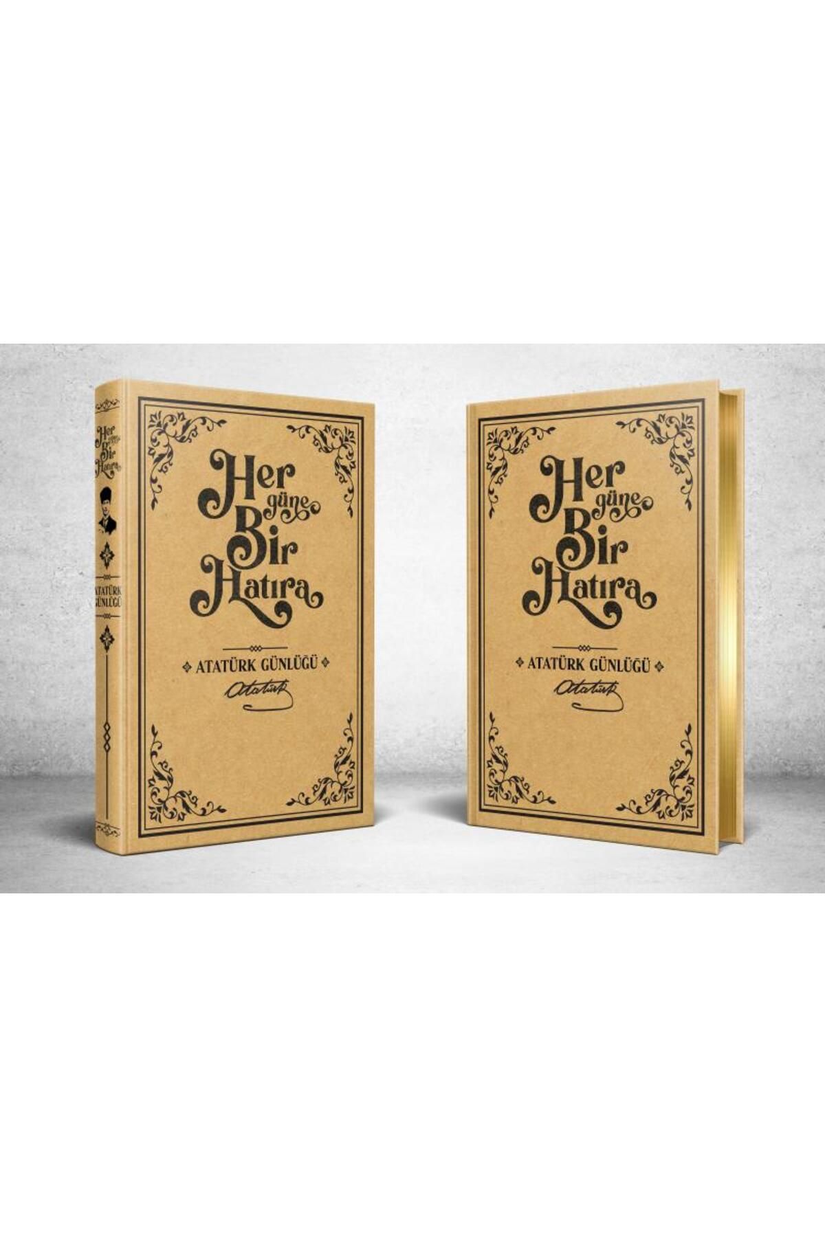Halk Kitabevi-Ataturk Diary 2 in One - 1 Large 1 Small Size 3