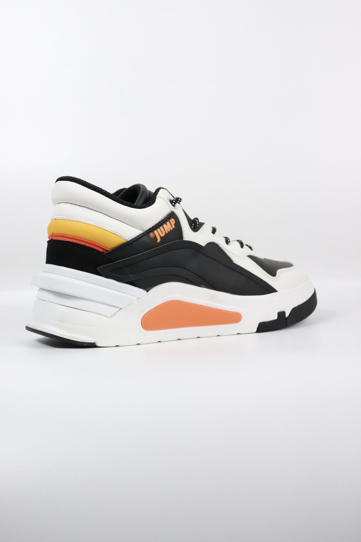 Jump 29103 Model White and Black Men's Sneakers Low Top- Trendyol