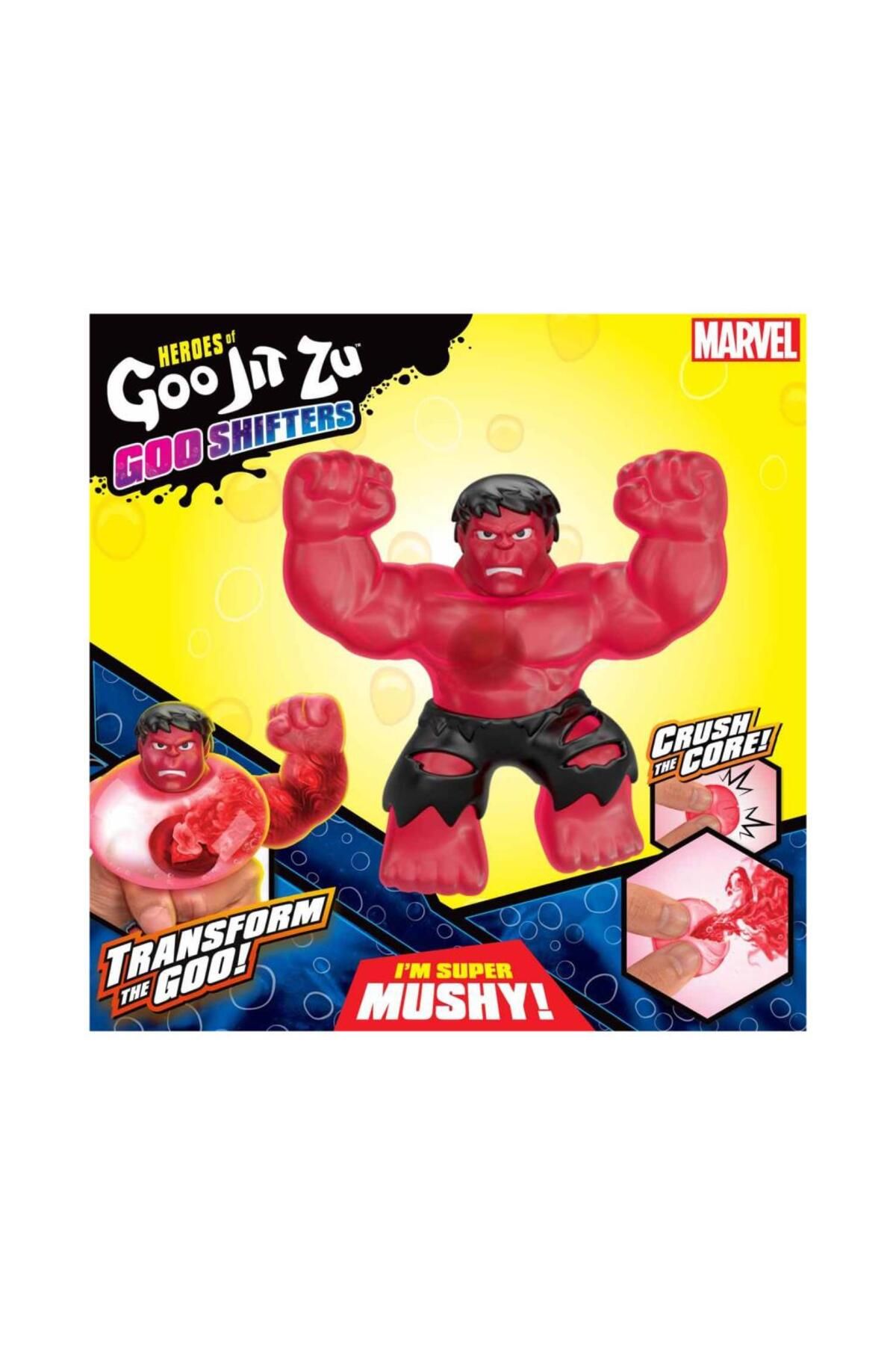 GIOCHI PREZIOSI-Goo Jit Zu Goo Shifters RED SMASH HULK Character GJM08000-42577 4