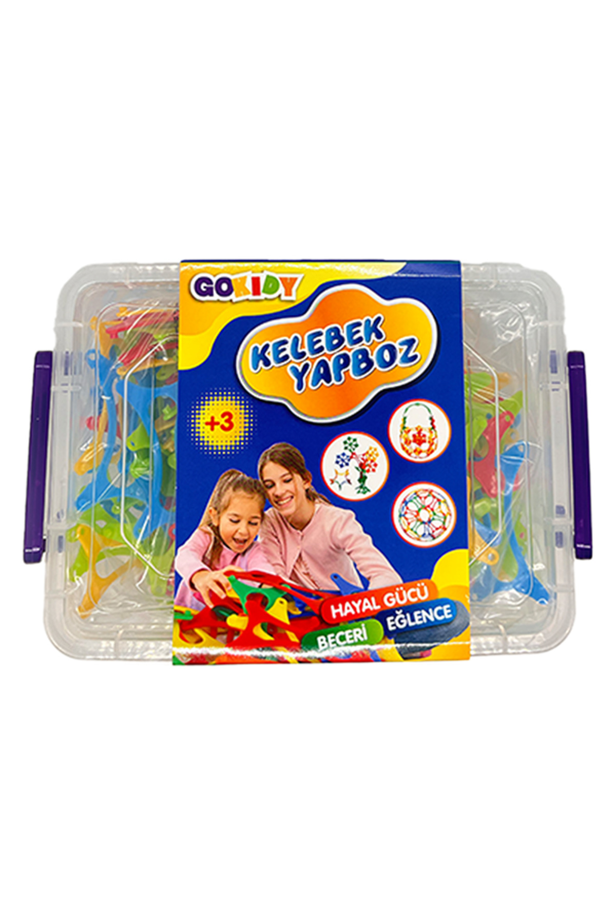 Gokidy Saklama Kaplı Kelebek Yapboz 200 Parça fotoğrafı 2 (önizleme)