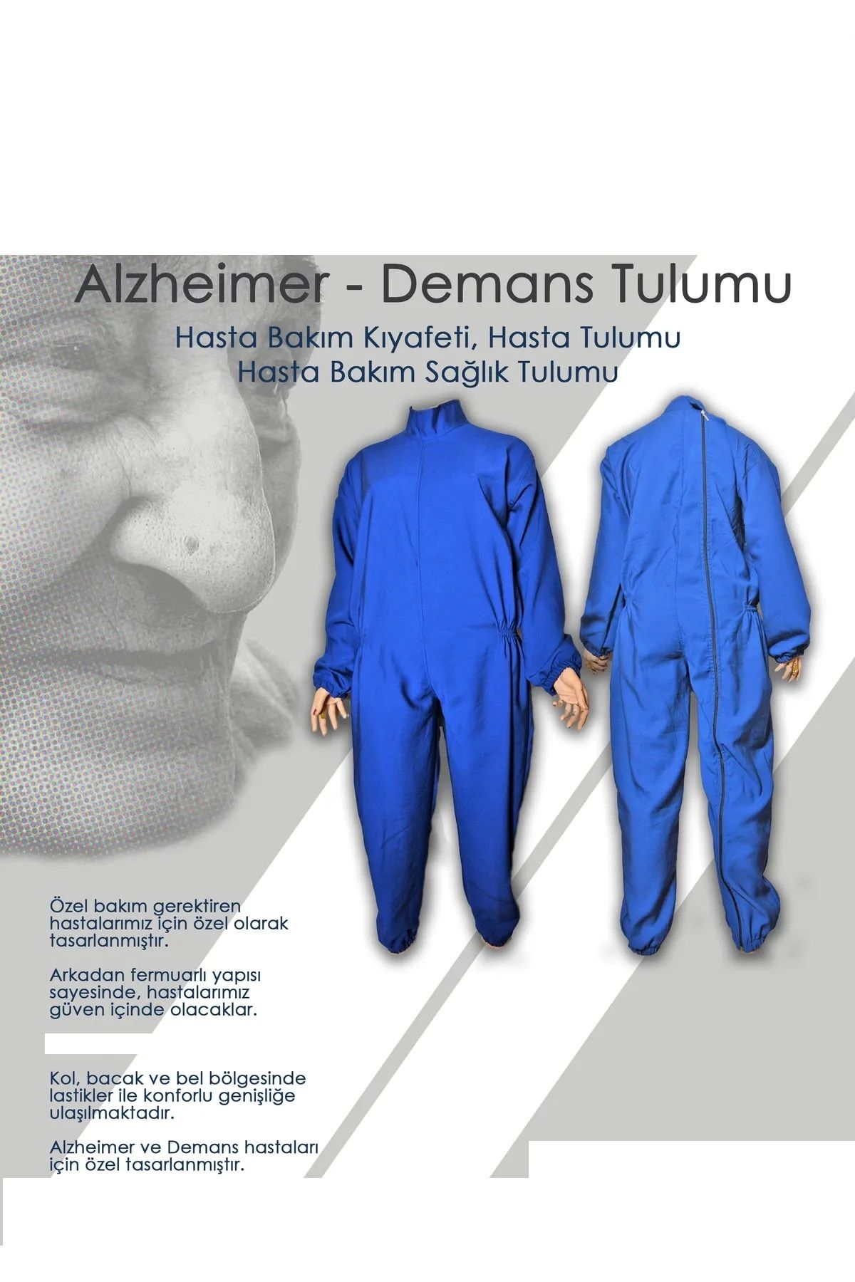 DEMANS-Aizeimer Dementia Jumpsuit 2