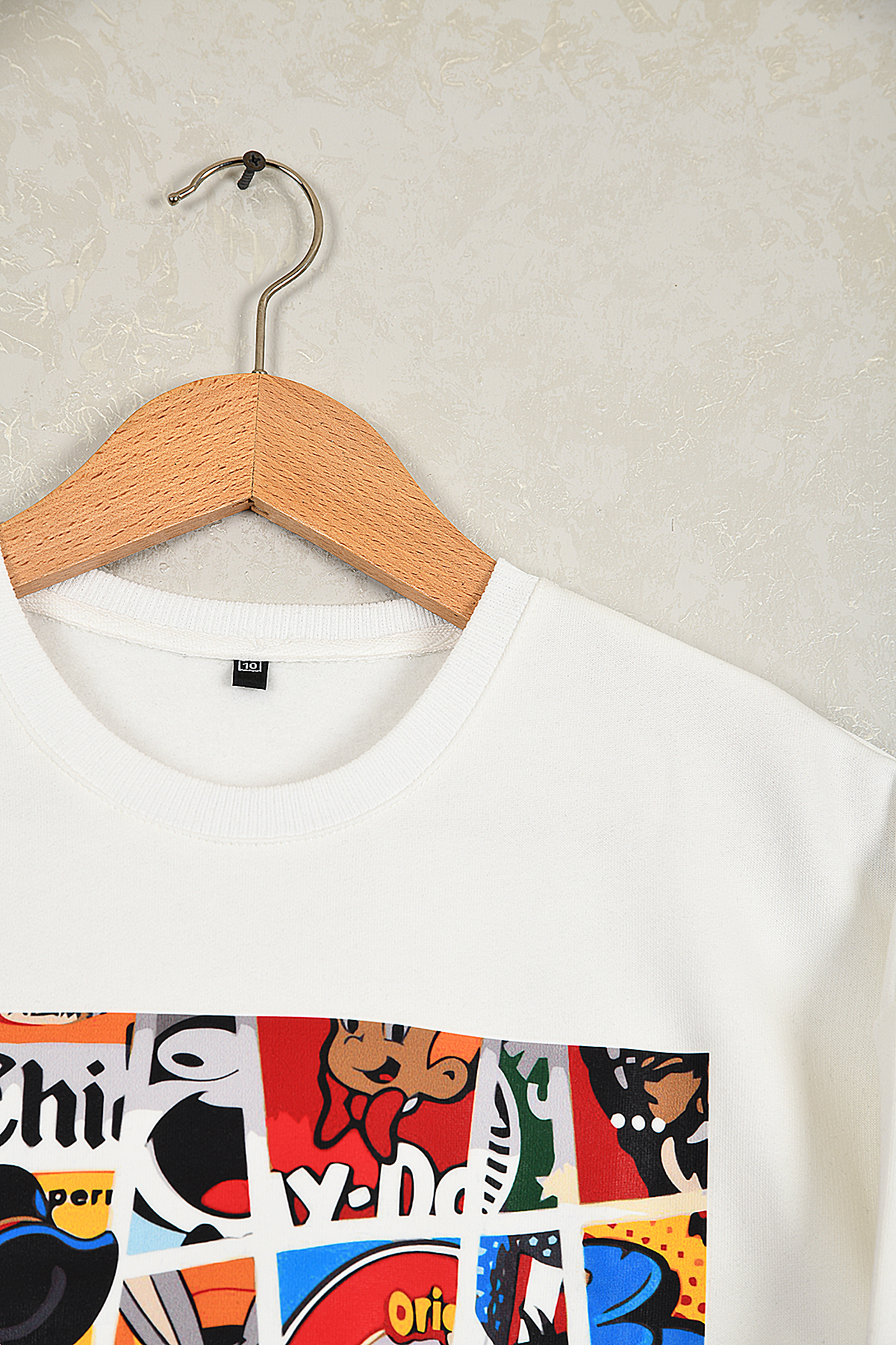 سویشرت پسرانه سفید Wolters Outdoors | Disneysweeat اورجینال - تصویر 4