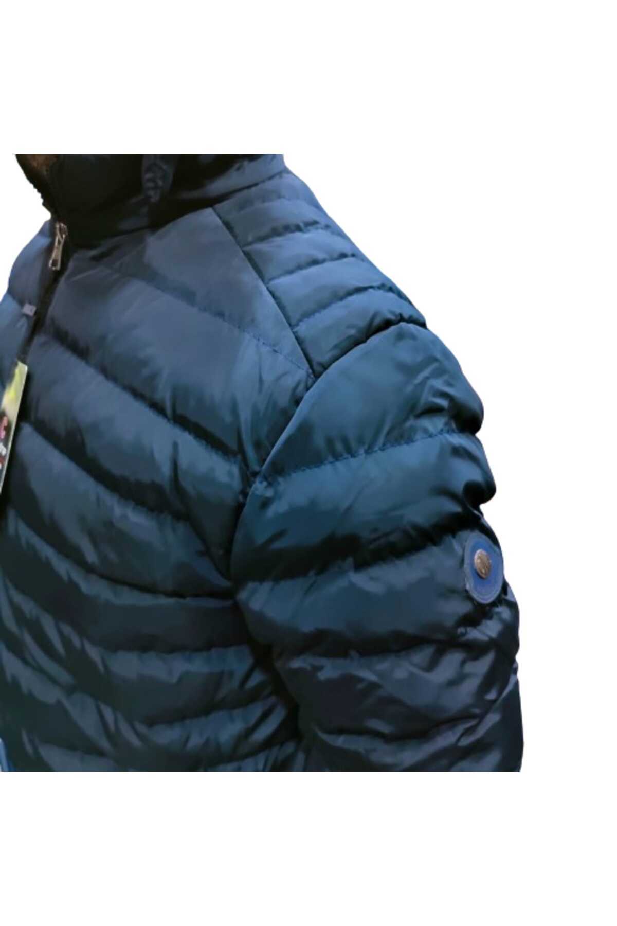 Cml Büyük Beden Slimfit Erkek Şişme Mont Silikon Dolgu görsel 5