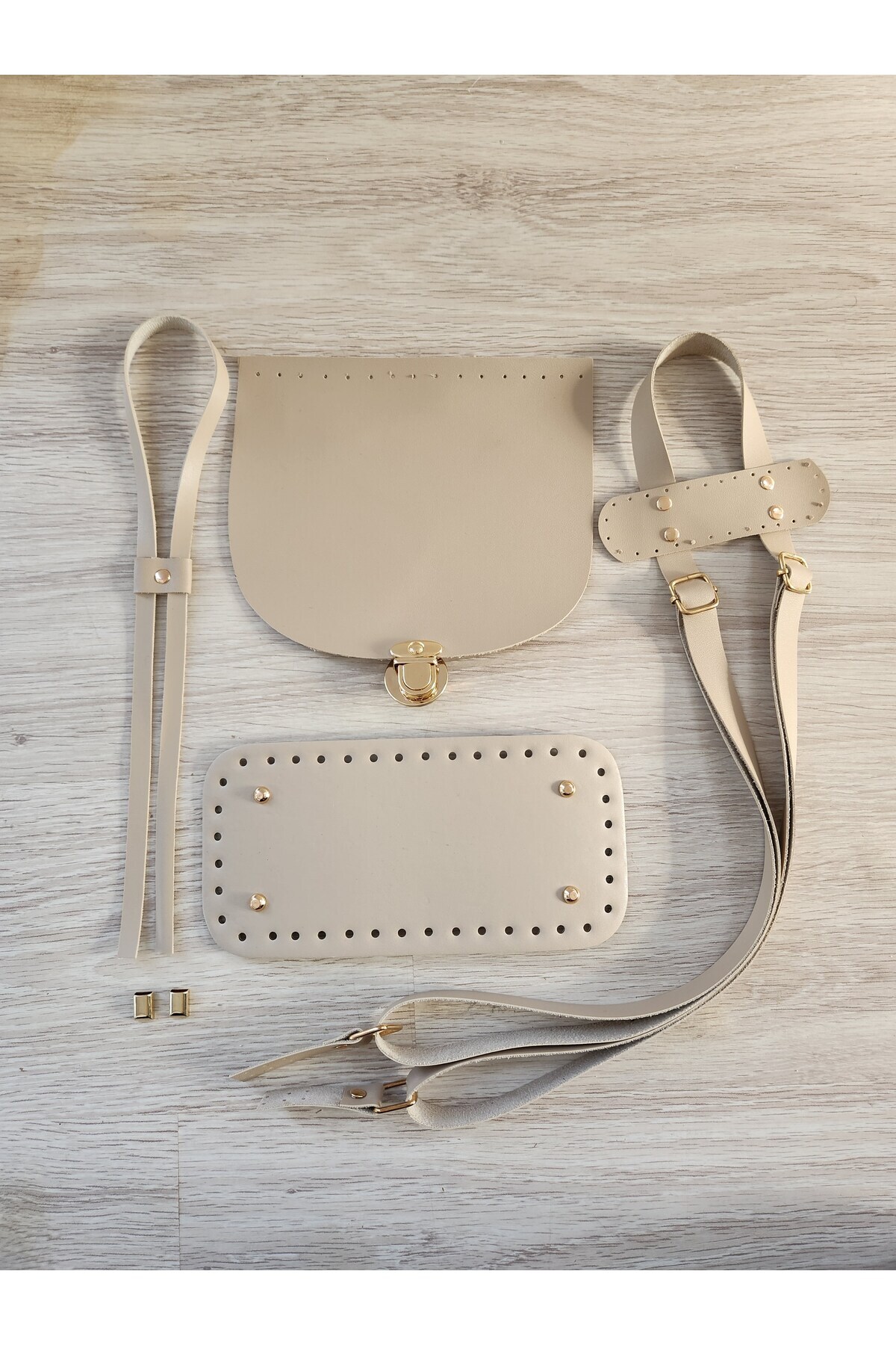 LEATHER KNIT BACKPACK KIT