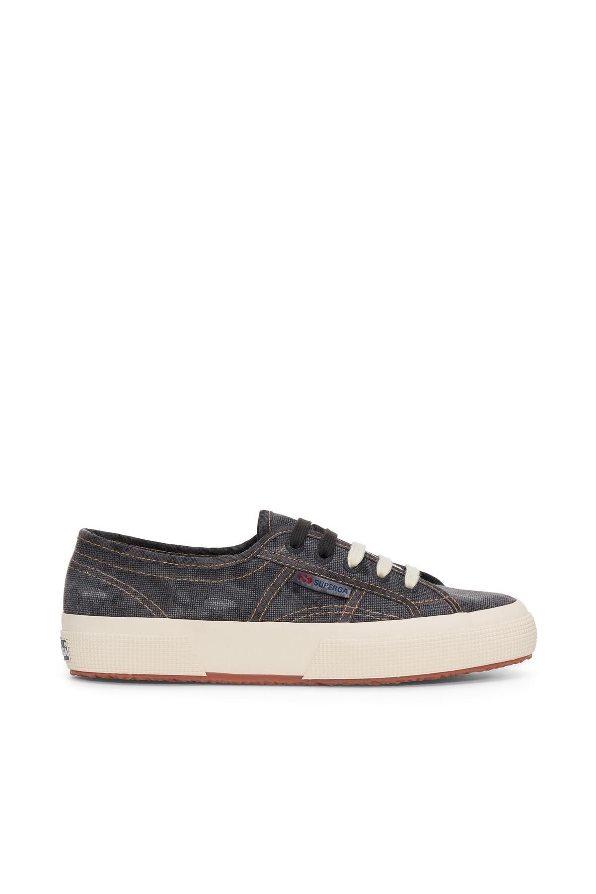 کفش ورزشی یونیسکس سفید جین 2750 پنبه ای نابود شده Superga