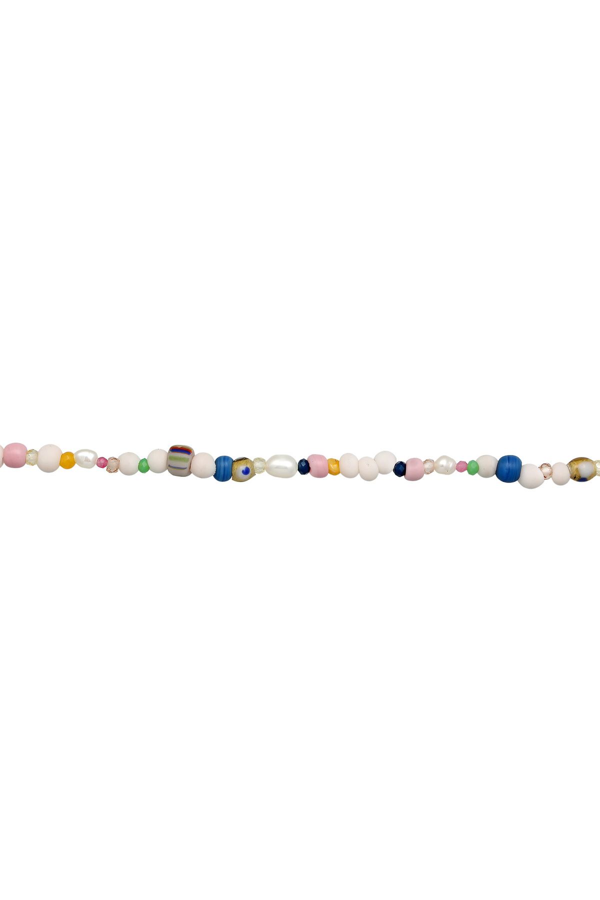 ELLI-Halskette Gerdanlık Kette Boncuk Perlen Bunt Sommermix 925 Gümüş 2