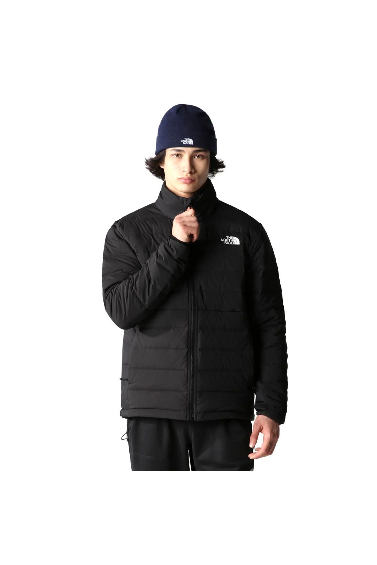 کاپشن ورزشی مشکی مردانه M Belleview کشش کت سیاه در فضای باز NF0A7UJFJK31 The North Face