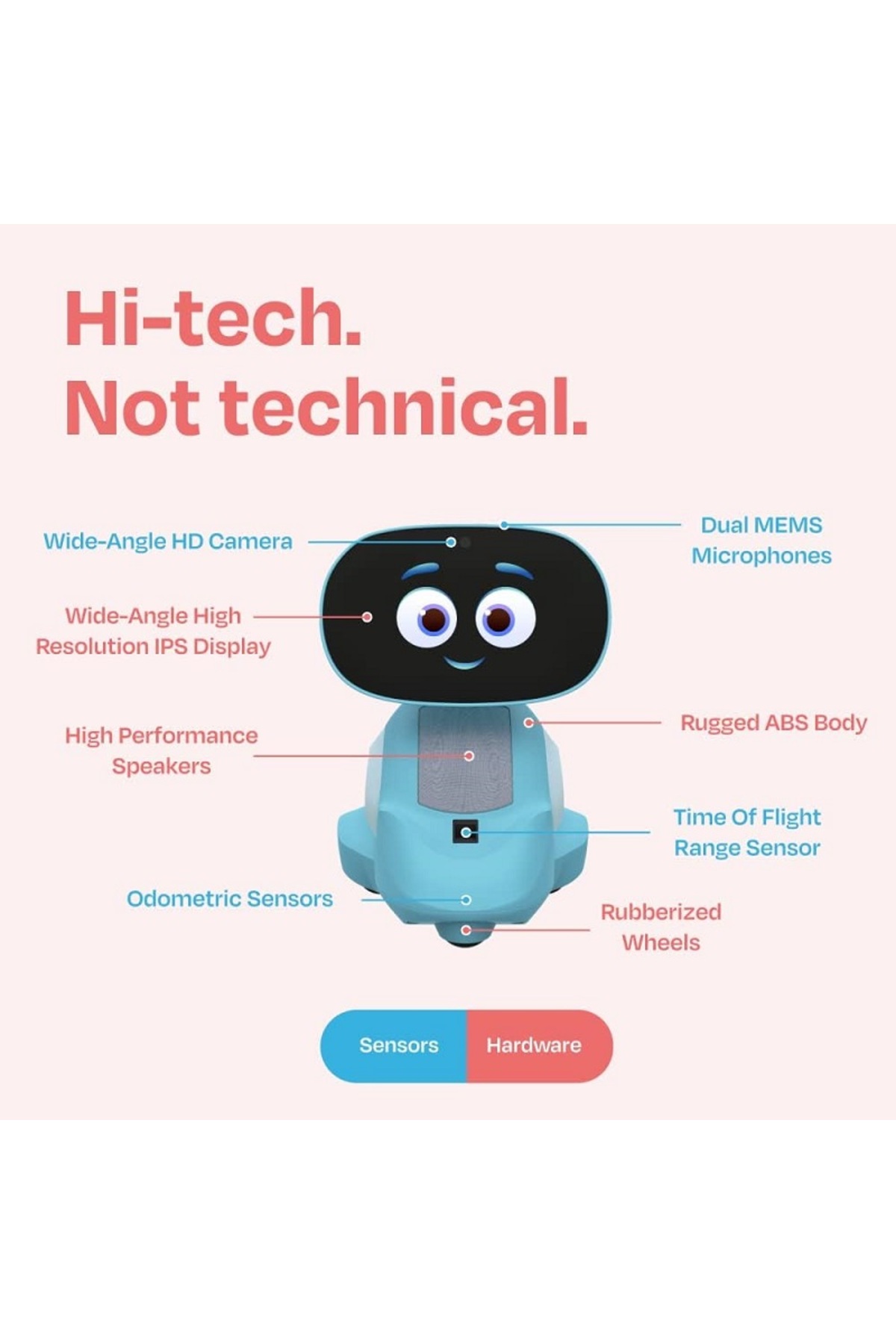 Miko 3 Akıllı Eğitim Robotu Yapay Zeka Destekli - Fiyatı, Yorumları