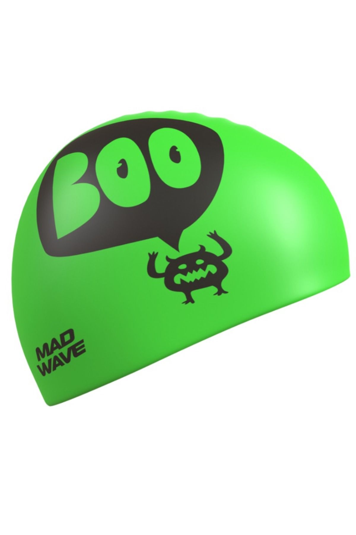 کلاه شنا سبز دخترانه و پسرانه بچگانه استخوان سیلیکون بو اورجینال Mad Wave