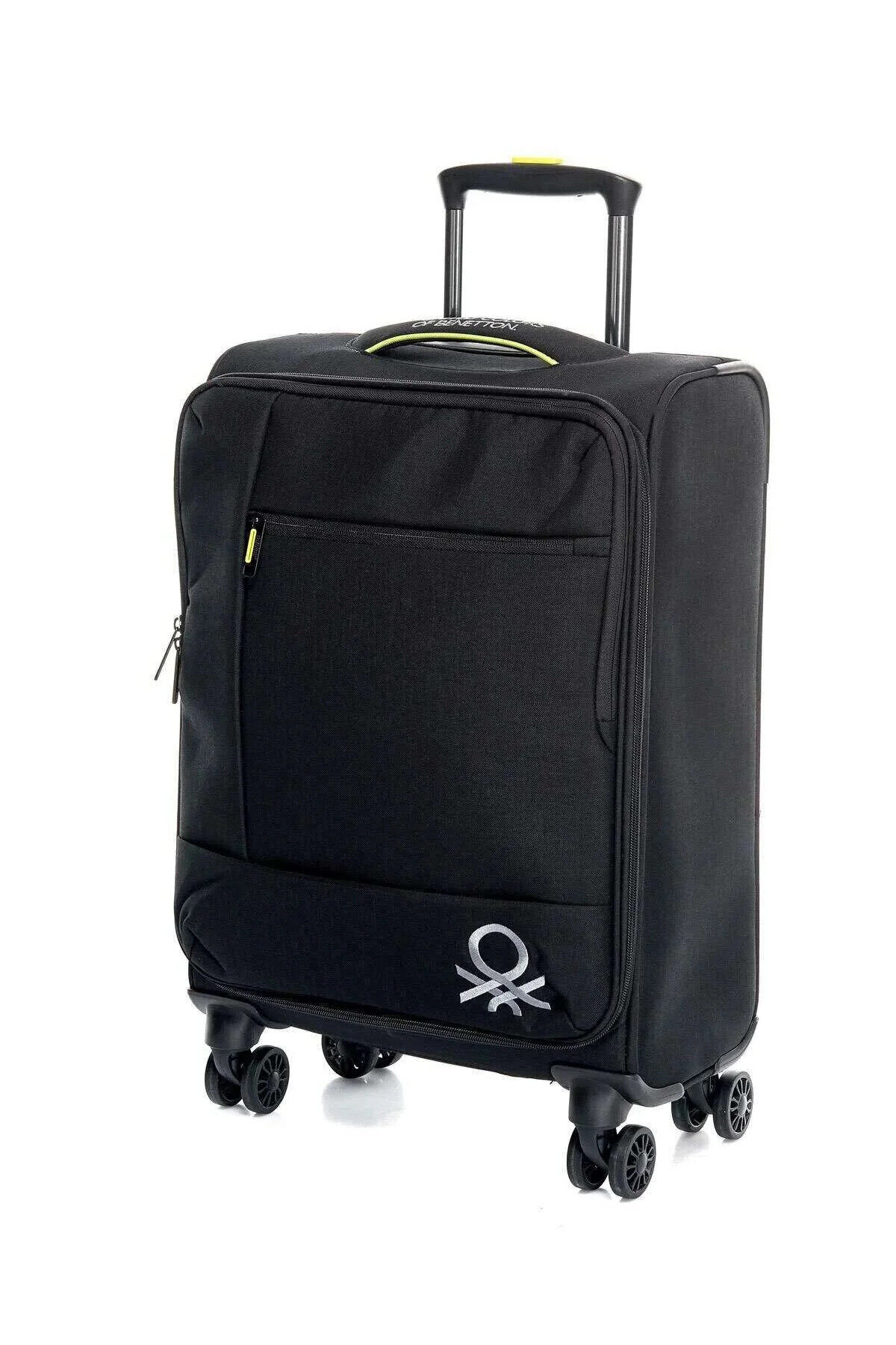 یونایتد کالرز آو بنتون چمدان نیمه سفت مشکی سایز کابین یونیسکس