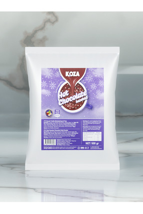 Koza Gurmelerin Seçimi Fındık Parçacıklı Premium Sıcak Çikolata Toz İçecek Ho...