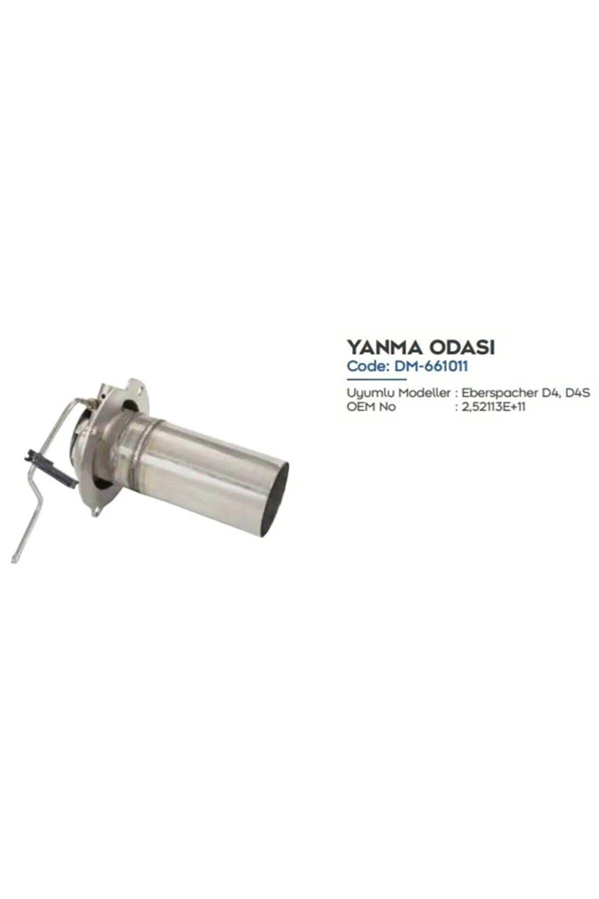 DEMMON Eberspacher Uyumlu Isıtıcı Yanma Odası D4 Model 661011