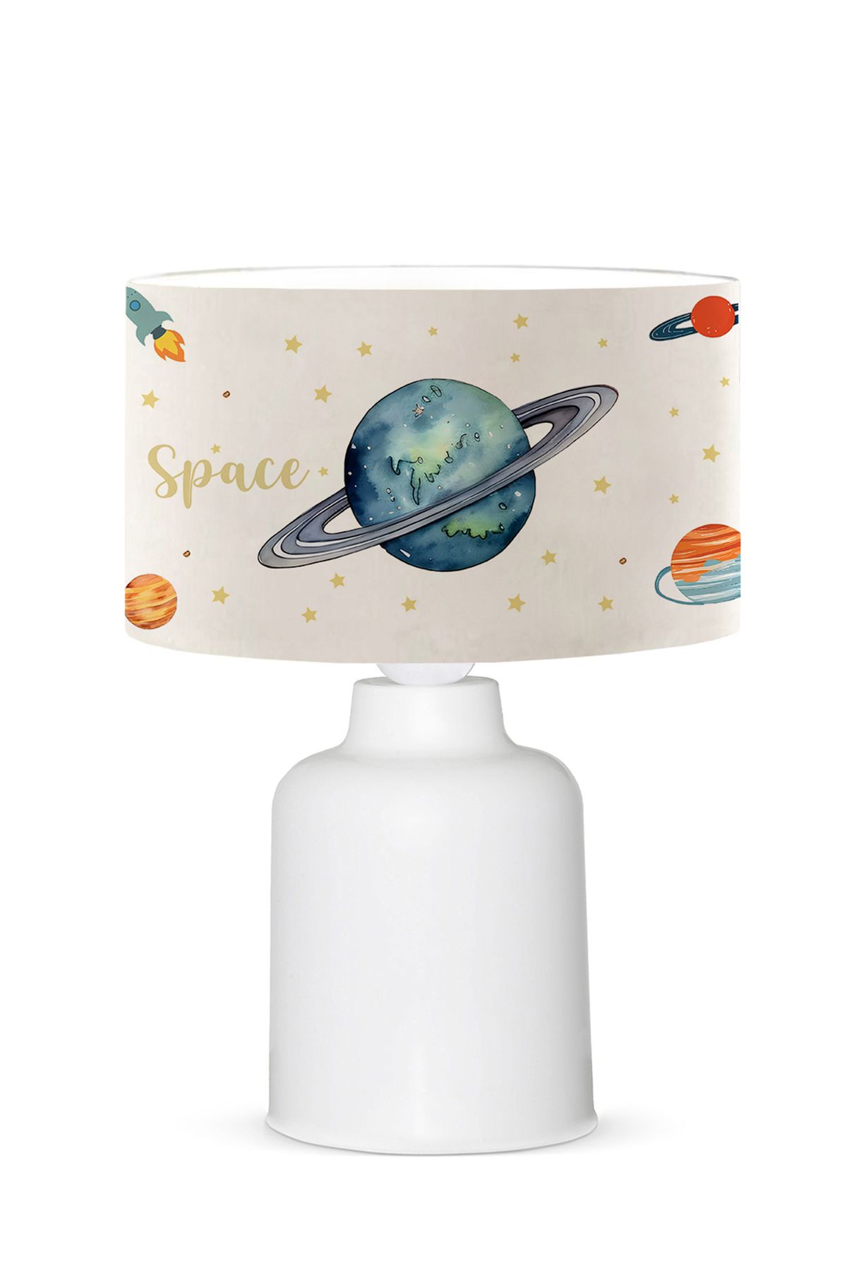HOMİNG-Homing Kids Space Planets Space Themed Children's Room Lampshade 241290 2