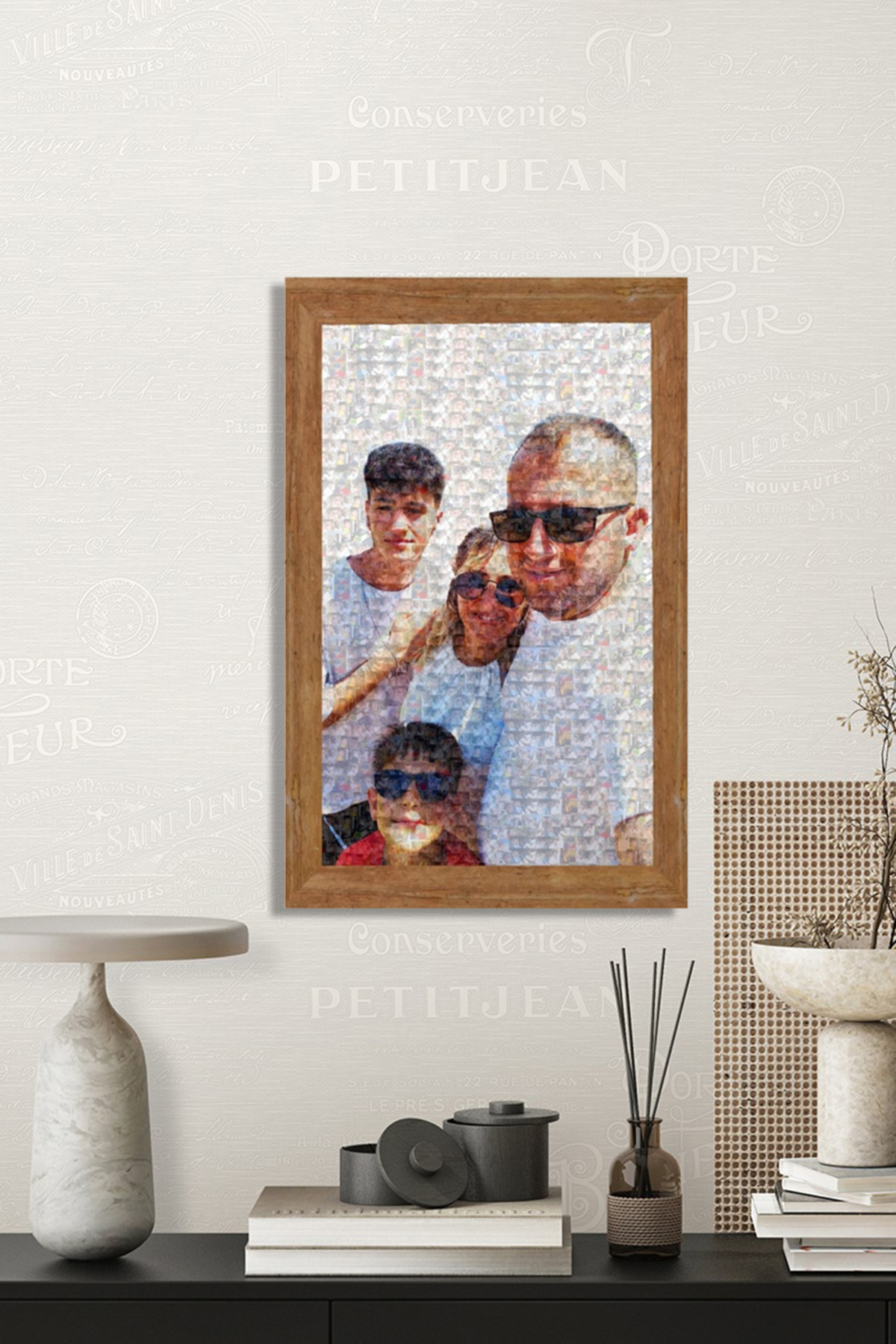 Piksel fotoğraf Tablo