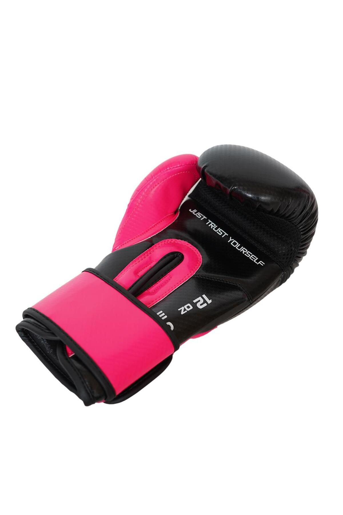 دستکش بوکس مشکی مردانه و زنانه 30025 P Carbon 5 Muay Thai ، Dragondo