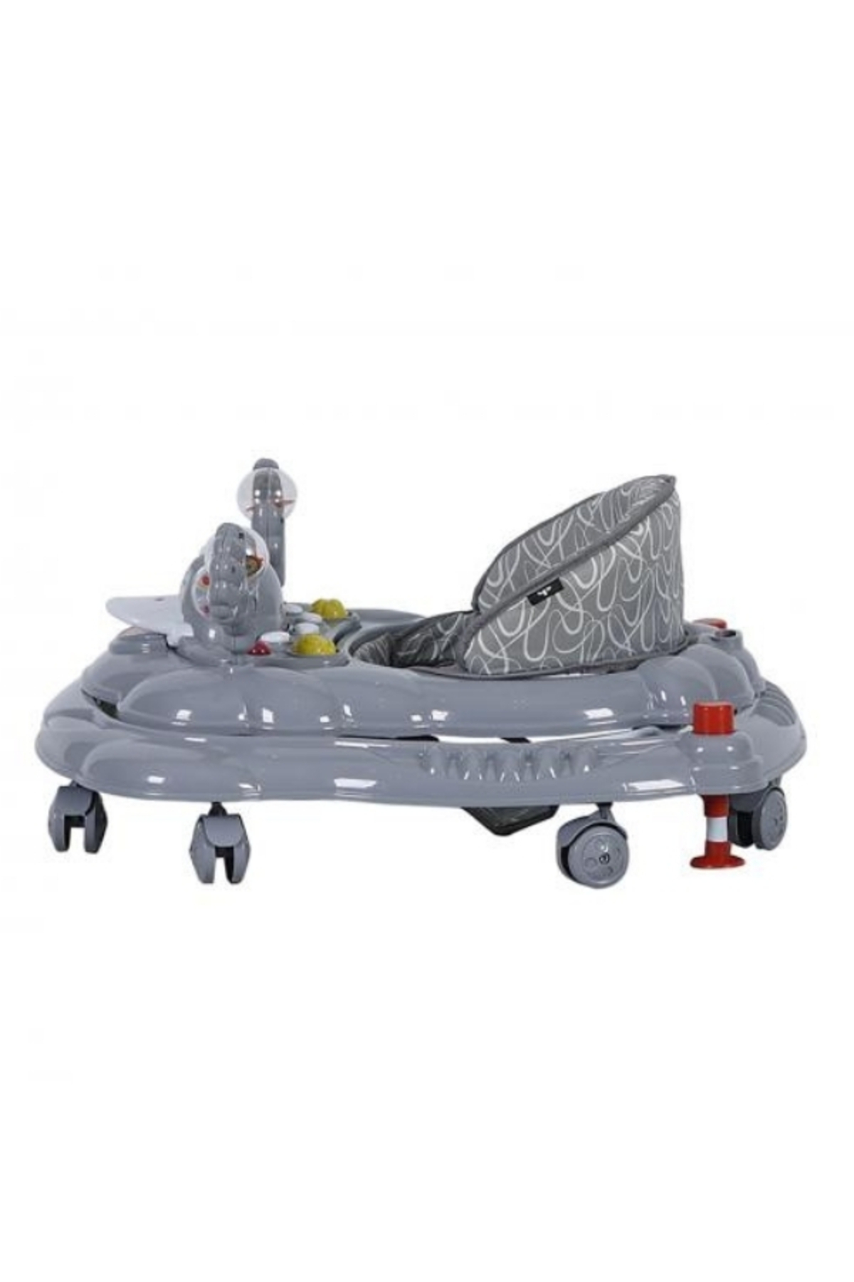 modabebekler 3 Kademe Müzikli Atlı Karıncalı Mama Tablalı Bebeğin İlgisini Çekecek Çıngıraklı Oyuncaklı Yürüteç fotoğrafı 4 (önizleme)